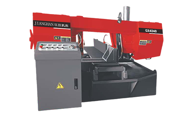娄星GX4240旋转式带锯床
