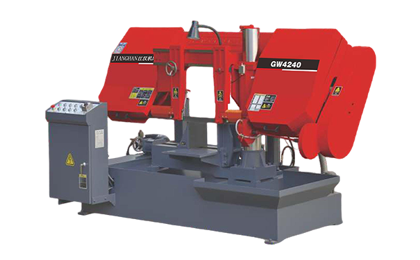 娄星GW4240双柱卧式带锯床